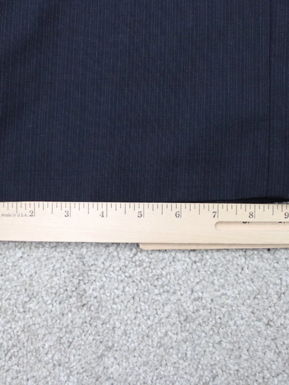 Banana Republic Pants Mens 38x30 Navy Blue Classic Fit 100% Wool Polyester Lined